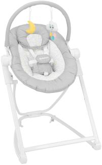 Baby-Liegestuhl Badabulle Compact'up High Grau