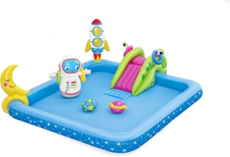 Wasserspielplatz Little Astronaut 288X206X84 Bestway 5In1 + Rutsche + Reifen