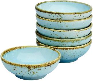 CreaTable 22091 Nature Collection Sojaschale 8 cm, hellblau (6er Pack)