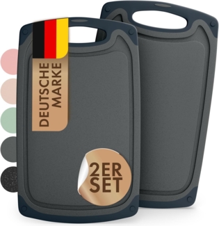 Blumtal Frühstücksbrett Blumtal Frühstücksbrettchen Kunststoff 25x15 im Set spülmaschinenfest, (2-St)