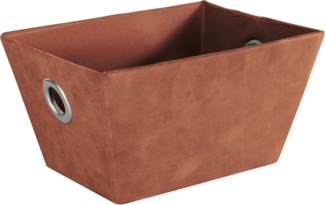 Kleine Wolke Aufbewahrungskorb Suede|ca. 27x15x20 cm| brasil