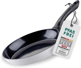 FACKELMANN Bratpfanne Arcadalina 24cm – Antihaft-Pfanne aus 90% recyceltem Aluminium mit ergonomischem Griff – Induktionspfanne zum Kochen & Anbraten