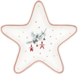 Greengate Sternteller 15,5 cm Juana white