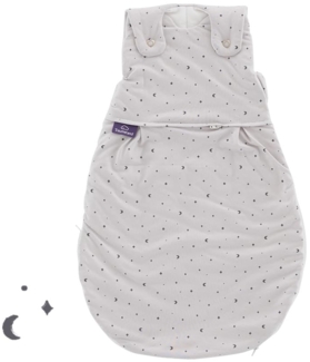 Außenschlafsack LIEBMICH Moon grau, Größe 62/68