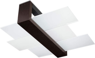 Sollux FENIKS moderne Deckenlampe wenge 2-flg. E27