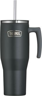 THERMOS Isolier-Trinkbecher mit Strohhalm black mat 1,1