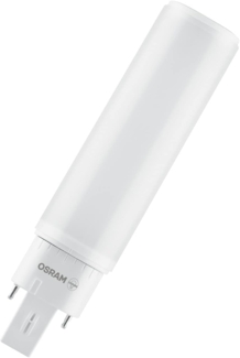 Osram DULUX D 13 LED-Lampe für G24D-1 Sockel, 5 Watt, 600 Lumen, Warmweiß (3000K), rotierbar, Ersatz für herkömmliches 13W-Dulux Leuchtmittel