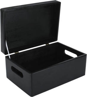 Creative Deco Holzkiste mit Deckel 30 x 20 x 14 cm (1cm)