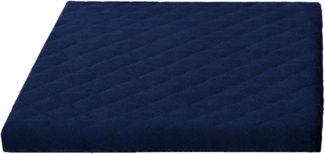 Brandsseller Waschmaschinenbezug & Trocknerbezug 60x60 cm - gepolsterter Schonbezug für Waschmaschine und Trockner – Schutzhülle mit Gummizug - Blau