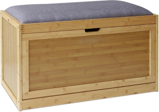 Schuhbank Bambus gepolstert 10049651