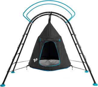 TP Toys 'UFO Höhle', mit Klettergerüst, schwarz 122 x 217 x 201 cm, ab 3 Jahren