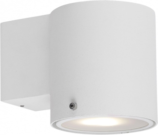 Nordlux Downlights IP S5 Höhe 11 Cm Weiß 1-flammig Rund, Weiß, Kunststoff, Metall, 78521001