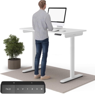Ergotopia Schreibtisch Desktopia One (elektrisch höhenverstellbarer Schreibtisch)