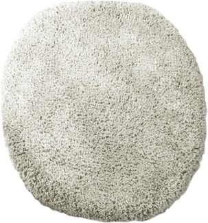 Kinzler J-10000/30 Silber, Mikrofaser, 47x50 cm WC Deckelbezug, 1 Einheit