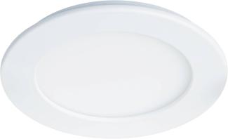 Eglo 900101 LED Einbauleuchte FUEVA-Z weiss H:2. 6cm Ø:12cm rund IP20/44 dimmbar 2700-6500K mit Connect-Z Funktion