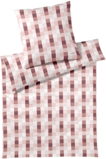 JOOP Bettwäsche Mesh blush|135x200 cm + 40x80 cm