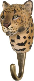 Wildlife Garden Garderobenhaken Kleiderhaken DecoHook Leopard