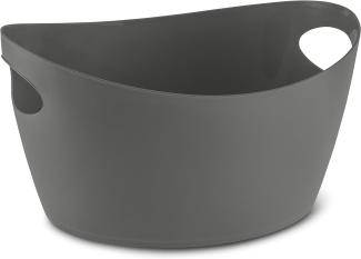 Koziol Bottichelli M Utensilo, Korb, Aufbewahrung, Aufbewahrungskorb, Kunststoff, Deep Grey, 4. 5 L, 5732665