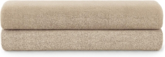 Blumtal Badetücher Premium Frottier Handtücher Set 2 teilig 100% Baumwolle, Baumwolle (2X (70x140 cm), 2-St), Oeko-TEX zertifiziertes Badetuch - saugstarkes Frottiertücher Set