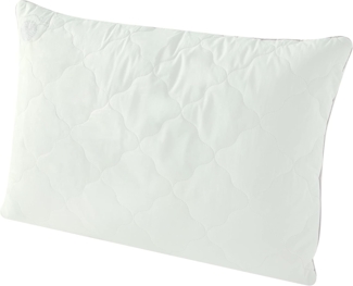 Yatas Bedding Naturhaarkissen Superwashed Wolle, Kopfkissen 40x80, 80x80 cm, Bauchschläfer, Rückenschläfer, Seitenschläfer, allergiker geeignet (Hausstauballergiker)