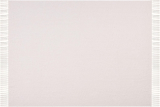 Kuscheldecke YARSA Baumwolle 125 x 150 cm Beige