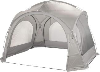 Bo-Camp Partyzelt Pavillon Grau 350 x 350 x 250 cm