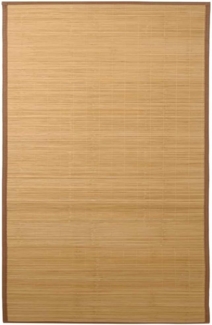 vidaXL Teppich Bambus 100 x 160 cm Braun 245822