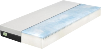 Kaltschaummatratze Sky Flex, 7-Zonen Matratze 90x200 cm, 140x200 cm & weitere Größen, Dreamstar, 18 cm hoch, H3 mittelfest, ergonomische Gelschaumauflage, für jede Schlafposition