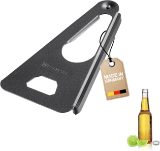 WESTMARK Dosenöffner Twist Black Edition, Öffner für Schraubgläser, Universalöffner, griffige Haptik