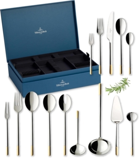 Villeroy & Boch Ella teilvergoldet Tafelbesteck 70-teilig - DS