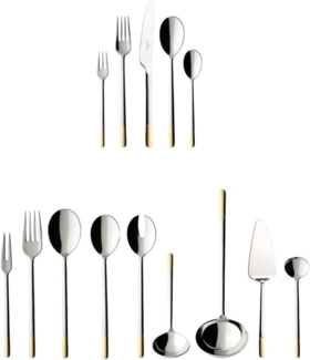 Villeroy & Boch Ella teilvergoldet Tafelbesteck 70-teilig - DS