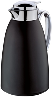 Isolierkanne Kaffeekanne Thermoskanne Teekanne cilio VENEZIA 1 L Farbauswahl schwarz matt