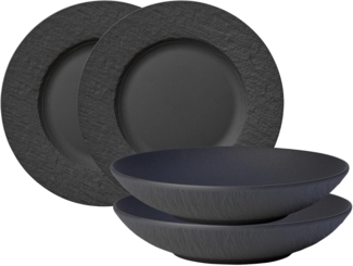 Villeroy & Boch Manufacture Rock Tafelset 4tlg