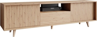 TV-Lowboard 'Ferido' 2K1SZ, Artisan Eiche