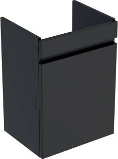 Geberit Renova Plan Unterschrank für Handwaschbecken, 1 Tür, 43,5 x 66 x 34,5 cm, 501903, Farbe: Lava / lackiert matt
