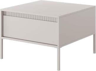 Selsey FALSETTO - Couchtisch mit Schublade - 68x68 cm - beige