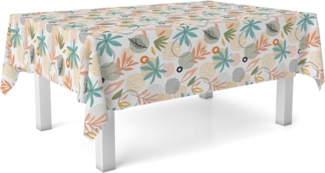 Martina Home Wachstuchtischdecke, Sella, Orange, 200x140 cm