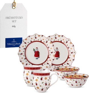 Villeroy & Boch Toy's Delight Frühstücks-Set 6-teilig Santa