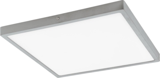 Eglo 97269 LED Aufbauleuchte FUEVA 1 silber weiß L:40cm B:40cm H:3cm 4000K