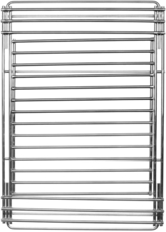 tepro Grillzubehör Hauptrost 28x39 cm für Rost-in-Rost-System - eckig, verstellbare Grillrosttiefe, ca. 39-50 cm Chrome