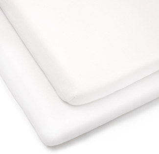 Clair de Lune 2-er Set Bettlaken weiß 70x140