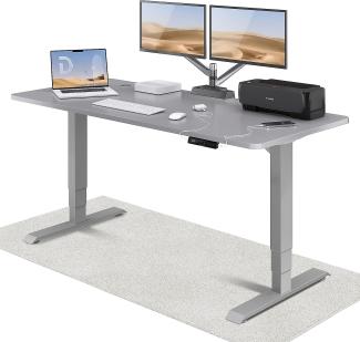 Höhenverstellbarer Schreibtisch (180 x 80 cm) - Schreibtisch Höhenverstellbar Elektrisch mit Flüsterleisem Dual-Motor & Touchscreen - Hohe Tragfähigkeit - Stehtisch von Desktronic