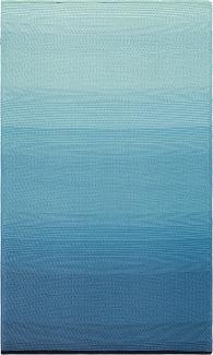 Fab Hab Outdoorteppich Big Sur aus recyceltem Plastik teal-türkis wetterfest 180x270 cm