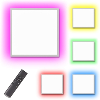 Northpoint LED Panel LED Panel warmweiß kaltweiß mit RGB Backlight und Fernbedienung