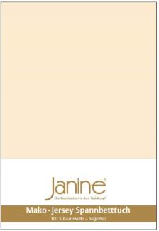 Janine Mako Jersey Spannbetttuch Bettlaken 140-160x200 cm OVP 5007 27 leinen