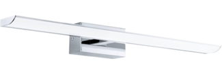 Eglo 900019 LED Spiegelleuchte Badezimmer TABIANO-Z weiss chrom L:60. 5cm B:13. 5cm H:7cm dimmbar IP44 2700-6500K mit Connect-Z Funktion