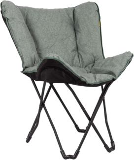 Bo-Camp Schmetterling Stuhl Himrod Camping Garten Lounge Stuhl Sessel Klappstuhl Grün