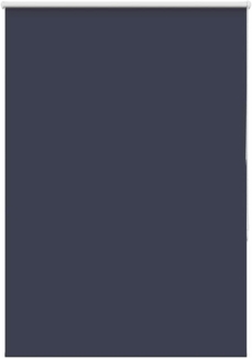 Rollo Verdunkelungsrollo Marineblau 110x130 cm Stoffbreite 105,7 cm, vidaXL