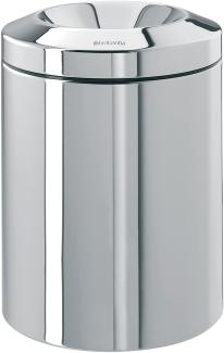 Brabantia Papierkorb 'Le Tube' 7 L - Brilliant Steel