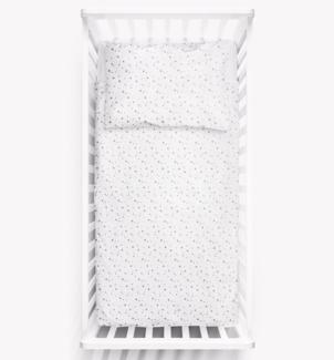 2-teiliges Baby Kinder Bettbezug 135x100 cm mit Kopfkissenbezug - Muster 2